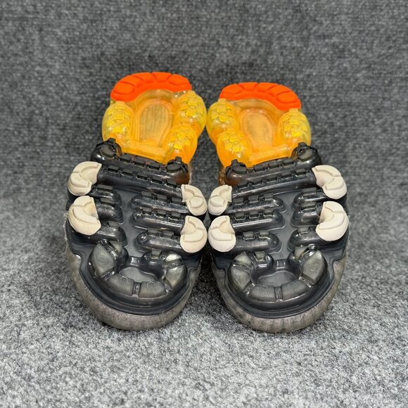 Nike Air VaporMax Flyknit‎ 3 Running Shoes Men\'s 8.5 Atmosphere Grey Orange Run